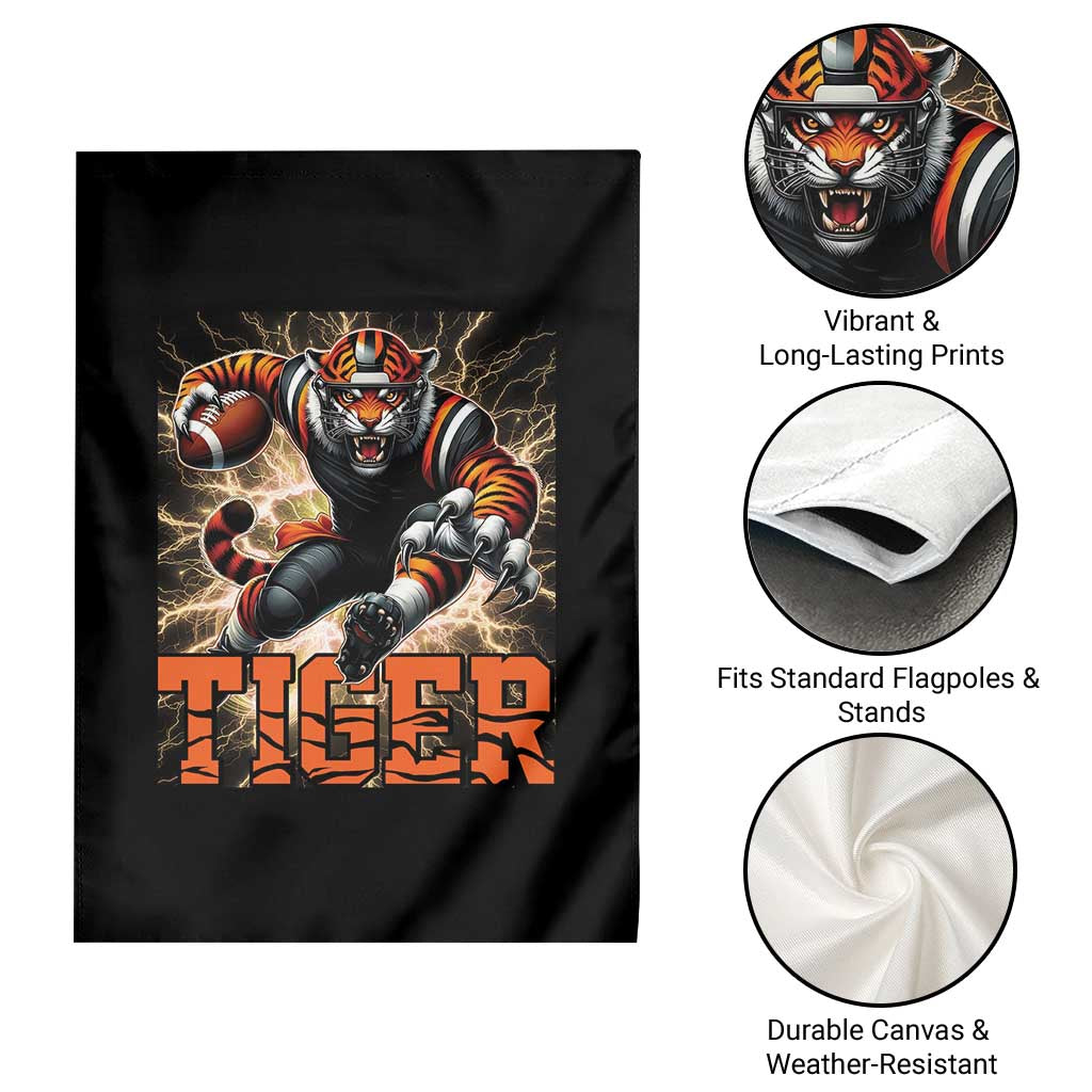 Lightning Tiger Lover Garden Flag Sport Lover Gift TS12 Print Your Wear