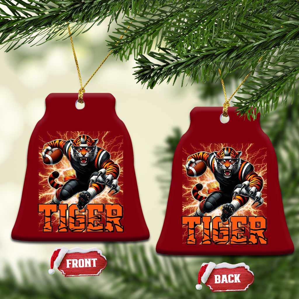 Lightning Tiger Lover Ceramic Ornament Sport Lover Gift TS12 Print Your Wear
