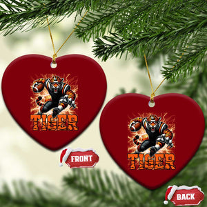 Lightning Tiger Lover Ceramic Ornament Sport Lover Gift TS12 Print Your Wear