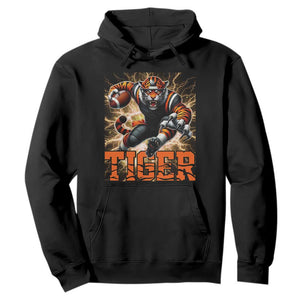 Lightning Tiger Lover Hoodie Sport Lover Gift TS12 Black Print Your Wear