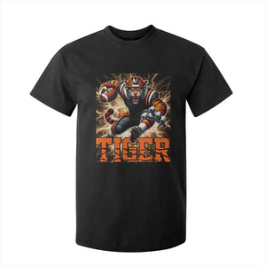 Lightning Tiger Lover T Shirt For Kid Sport Lover Gift TS12 Black Print Your Wear