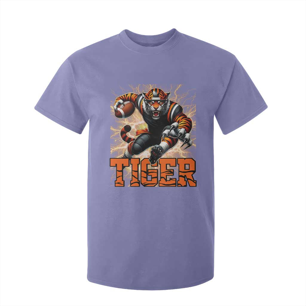 Lightning Tiger Lover T Shirt For Kid Sport Lover Gift TS12 Violet Print Your Wear