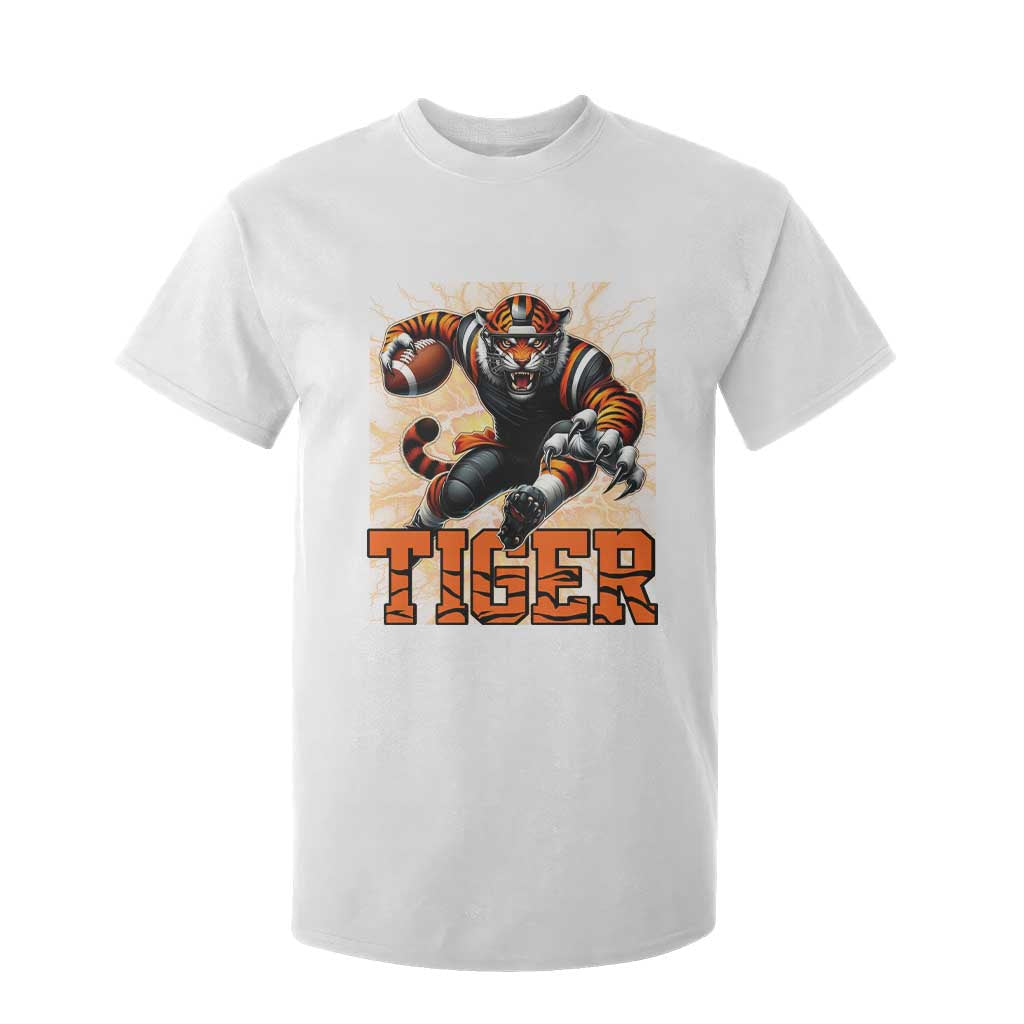 Lightning Tiger Lover T Shirt For Kid Sport Lover Gift TS12 White Print Your Wear