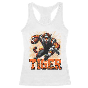 Lightning Tiger Lover Racerback Tank Top Sport Lover Gift TS12 White Print Your Wear
