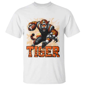 Lightning Tiger Lover T Shirt Sport Lover Gift TS12 White Print Your Wear