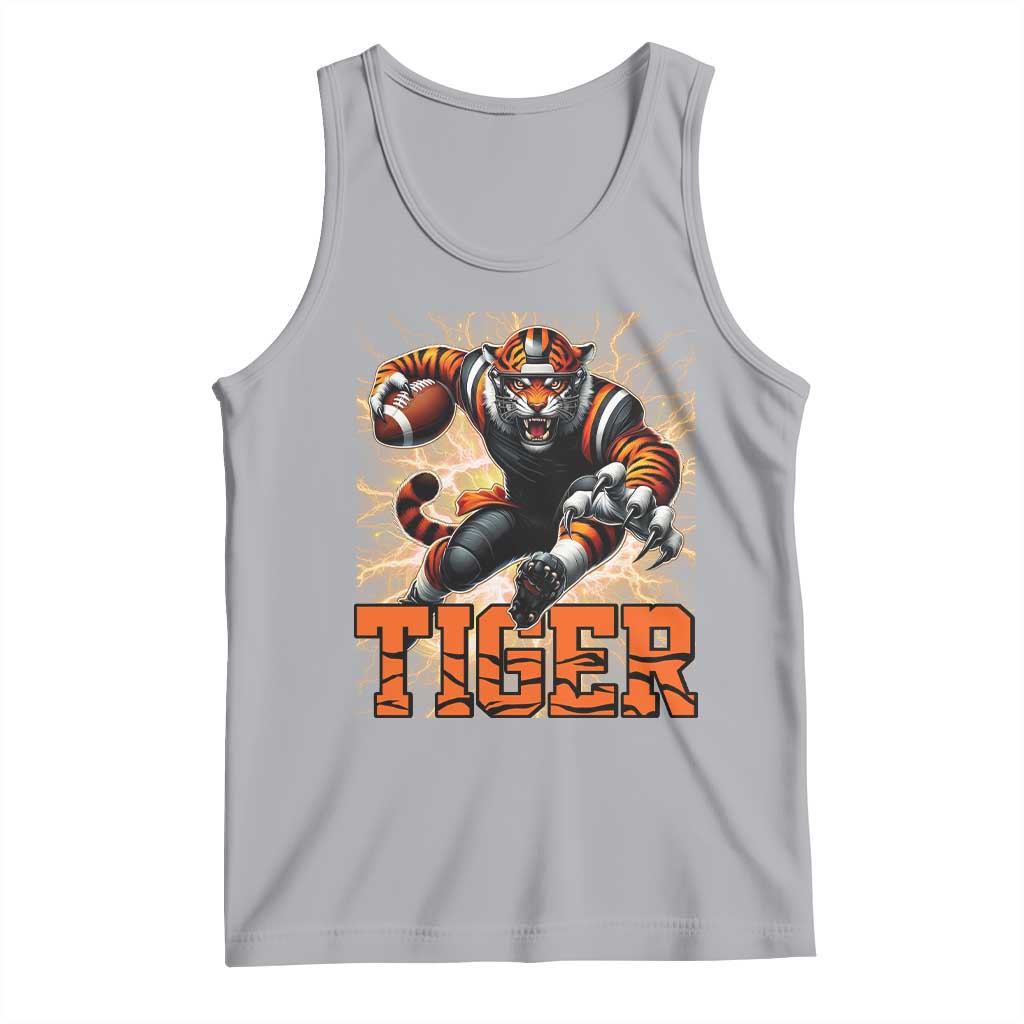 Lightning Tiger Lover Tank Top Sport Lover Gift TS12 Athletic Heather Print Your Wear