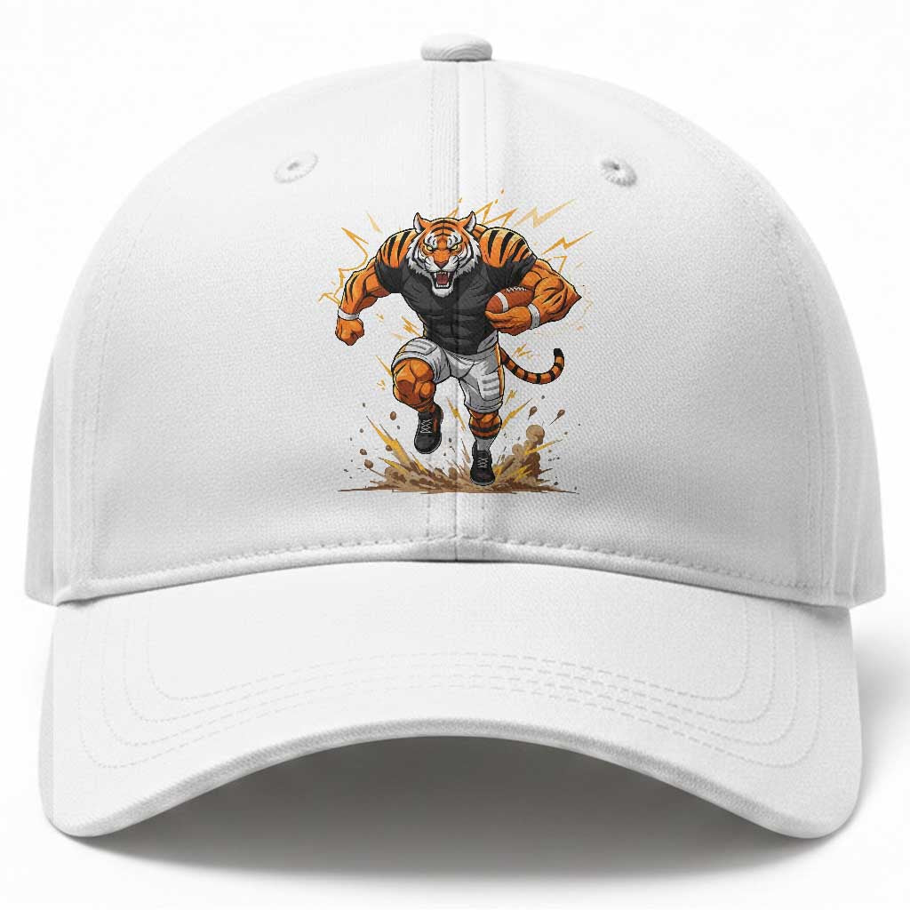 Tiger Football Lover Baseball Cap Midwest Game Day Lifestyle TS12 Print Your Wear