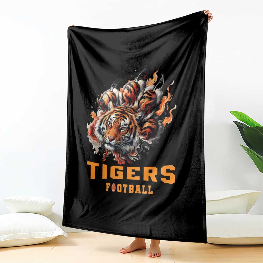 Funny BFT Throw Blanket Football Player Gift TS12 Print Your Wear