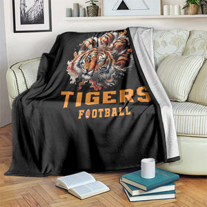 Funny BFT Throw Blanket Football Player Gift TS12 Print Your Wear