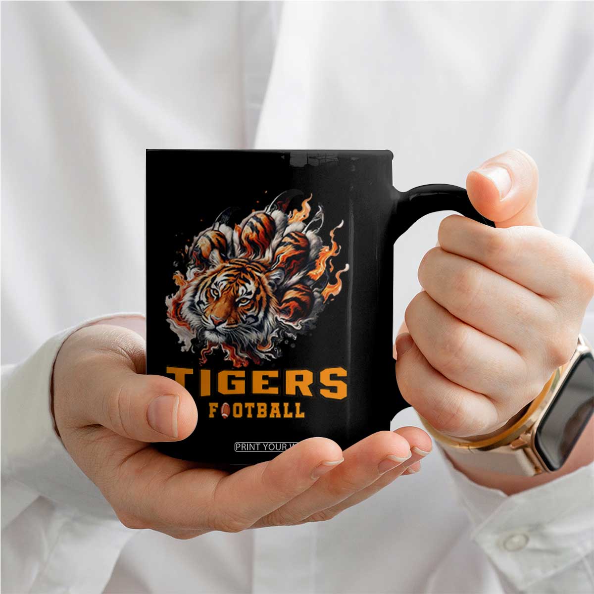 Funny BFT Coffee Mug Football Player Gift TS12 Print Your Wear