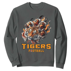 Funny BFT Sweatshirt Football Player Gift TS12 Dark Heather Print Your Wear