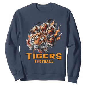 Funny BFT Sweatshirt Football Player Gift TS12 Navy Print Your Wear