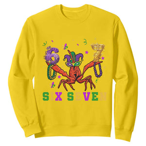 Funny 67 Crawfish Mardi Gras Sweatshirt Six Seven Meme TS12 Daisy Print Your Wear