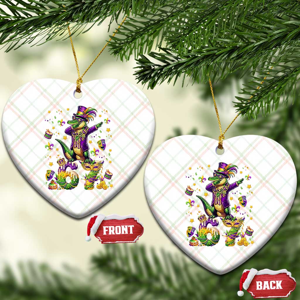 Funny Mardigator Alligator Six Seven Meme Ceramic Ornament Mardi Gras Gifts TS12 Print Your Wear