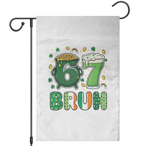 Funny St Patricks Day Six Seven Meme Garden Flag Irish American Gift TS12 White Print Your Wear