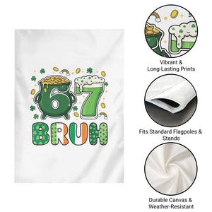 Funny St Patricks Day Six Seven Meme Garden Flag Irish American Gift TS12 Print Your Wear