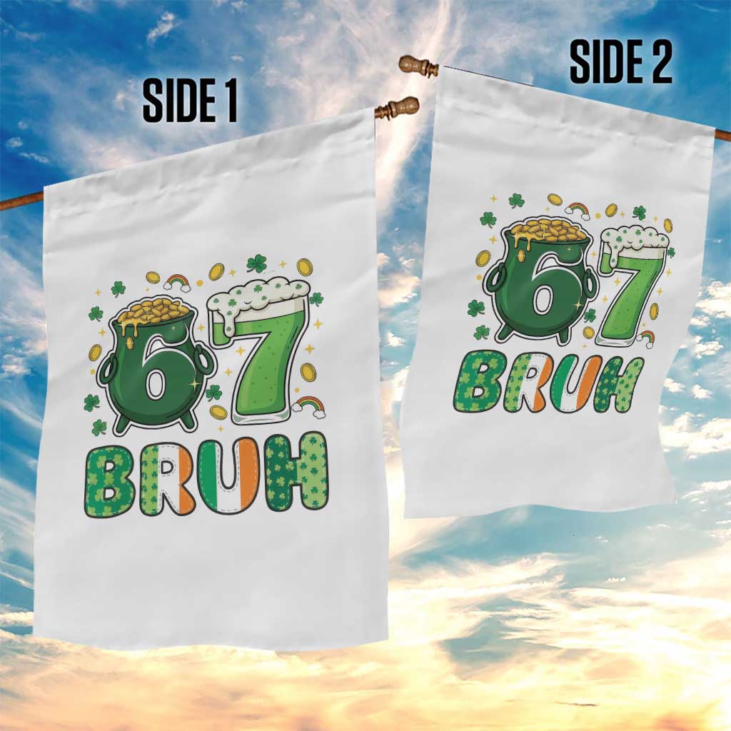 Funny St Patricks Day Six Seven Meme Garden Flag Irish American Gift TS12 Print Your Wear