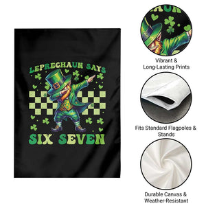 Leprechaun Six Seven Meme Garden Flag Funny St Patricks Day Gift TS12 Print Your Wear