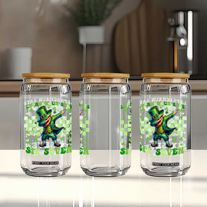 Leprechaun Six Seven Meme Glass Can Funny St Patricks Day Gift TS12 Print Your Wear