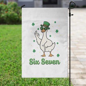 Lucky Goose Six Seven Meme Garden Flag St Patricks Day TS12 Print Your Wear