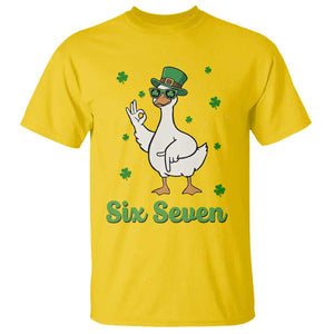 Lucky Goose Six Seven Meme T Shirt St Patricks Day TS12 Daisy Print Your Wear