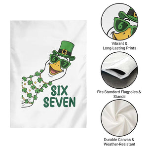 Chaotic Goose Six Seven Meme Garden Flag Funny St Patricks Day Gift TS12 Print Your Wear