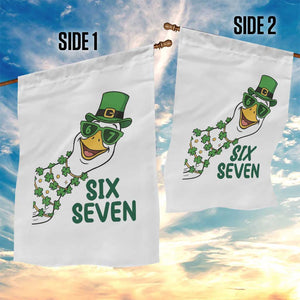 Chaotic Goose Six Seven Meme Garden Flag Funny St Patricks Day Gift TS12 Print Your Wear