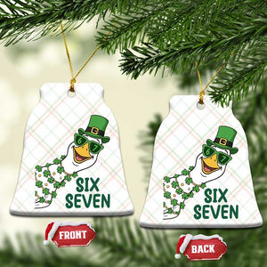 Chaotic Goose Six Seven Meme Ceramic Ornament Funny St Patricks Day Gift TS12 Print Your Wear