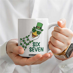 Chaotic Goose Six Seven Meme Coffee Mug Funny St Patricks Day Gift TS12 Print Your Wear