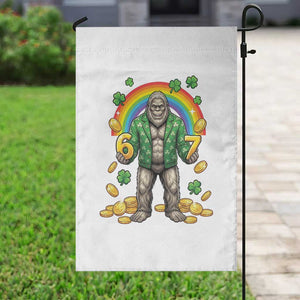 Bigfoot Six Seven Meme Garden Flag Funny St Patricks Day Gift TS12 Print Your Wear