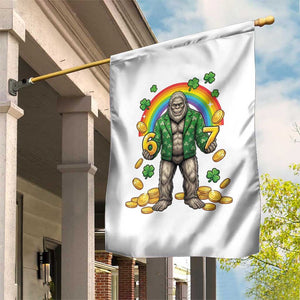 Bigfoot Six Seven Meme Garden Flag Funny St Patricks Day Gift TS12 Print Your Wear