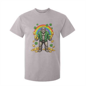 Bigfoot Six Seven Meme T Shirt For Kid Funny St Patricks Day Gift TS12 Ice Gray Print Your Wear