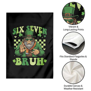 Bigfoot Six Seven Bruh Garden Flag Gen Z Irish Gift TS12 Print Your Wear