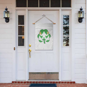 St Patricks Day Bigfoot Shamrock Garden Flag Six Seven Meme TS12 Print Your Wear