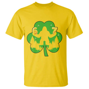 St Patricks Day Bigfoot Shamrock T Shirt Six Seven Meme TS12 Daisy Print Your Wear