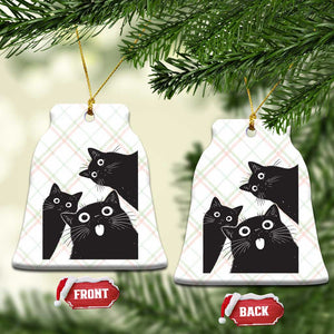 Funny Japanese Black Cat Is Watching You Ceramic Ornament Cat Lover TS12 Print Your Wear