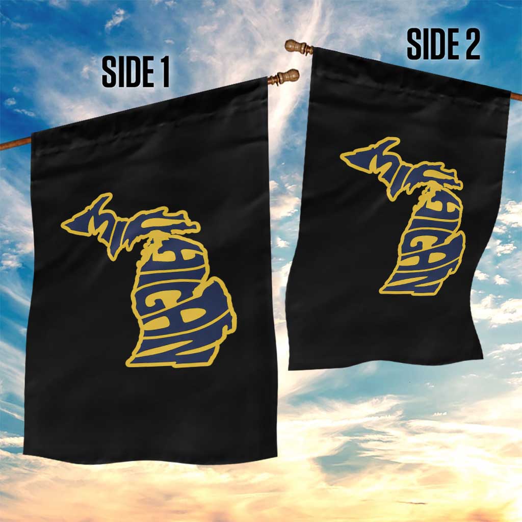 Michigan Lover State Map Pride Souvenir Gift Garden Flag TS12 Print Your Wear
