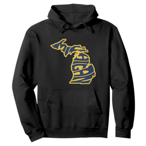 Michigan Lover State Map Pride Souvenir Gift Hoodie TS12 Black Print Your Wear