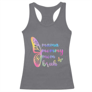 Funny Mom Saying Gift Racerback Tank Top Mama Mommy Mom Bruh TS12 Charcoal Print Your Wear