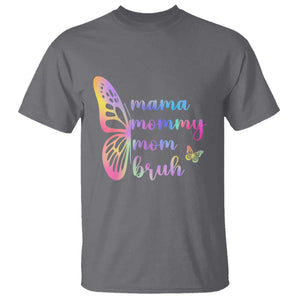 Funny Mom Saying Gift T Shirt Mama Mommy Mom Bruh TS12 Charcoal Print Your Wear
