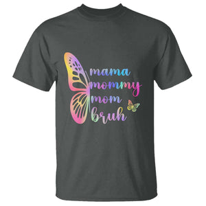 Funny Mom Saying Gift T Shirt Mama Mommy Mom Bruh TS12 Dark Heather Print Your Wear