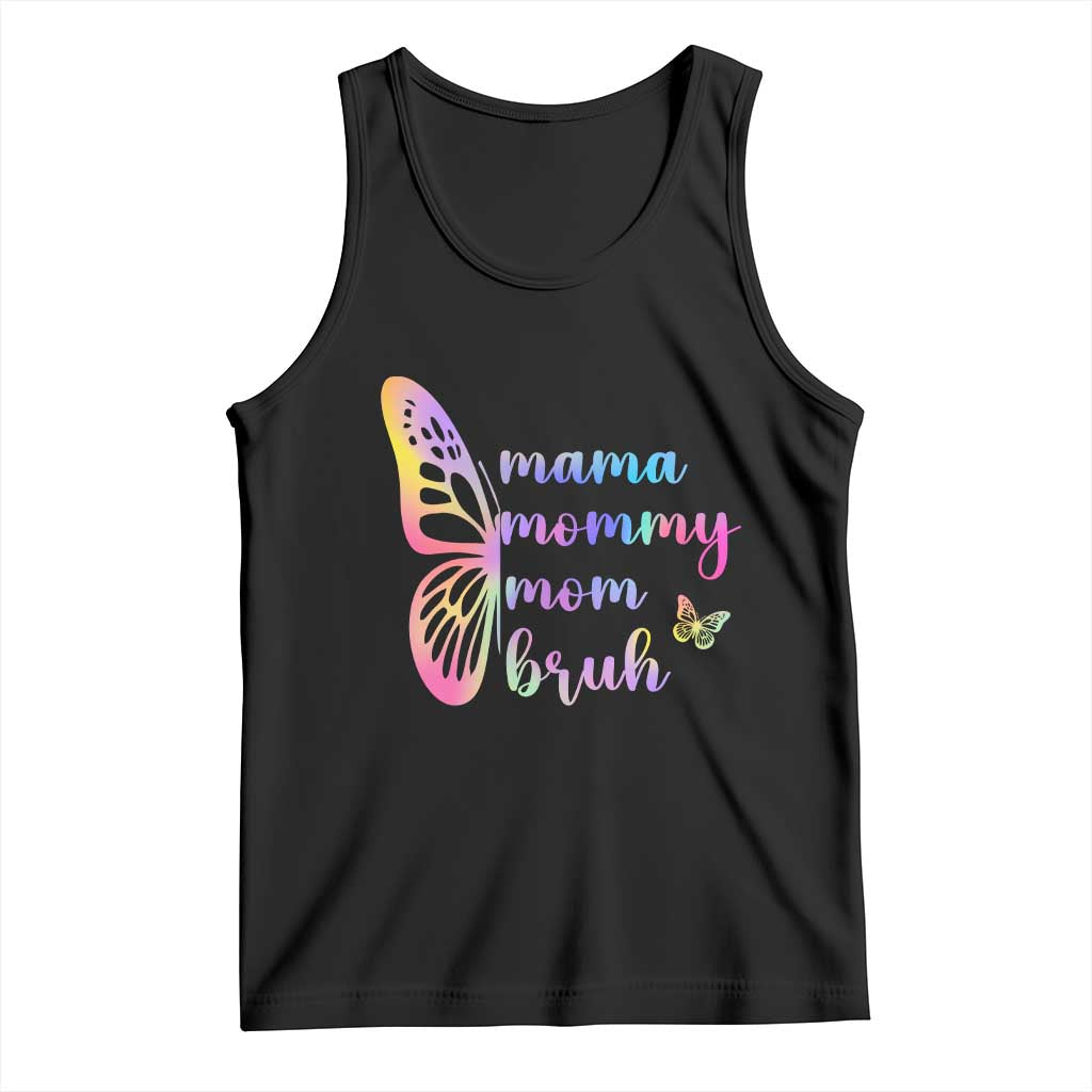 Funny Mom Saying Gift Tank Top Mama Mommy Mom Bruh TS12 Black Print Your Wear