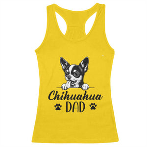 Proud Chihuahua Dad Racerback Tank Top Dog Lover Gift Idea TS12 Daisy Print Your Wear
