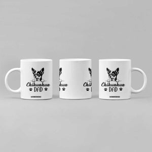 Proud Chihuahua Dad Coffee Mug Dog Lover Gift Idea TS12 Print Your Wear