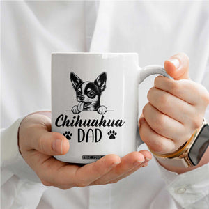 Proud Chihuahua Dad Coffee Mug Dog Lover Gift Idea TS12 Print Your Wear