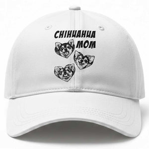 Proud Chihuahua Mom Baseball Cap Ankle Biter Dog Lover TS12 Print Your Wear