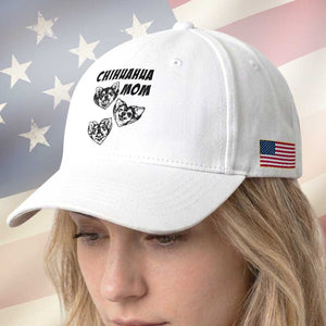Proud Chihuahua Mom Baseball Cap Ankle Biter Dog Lover TS12 Print Your Wear