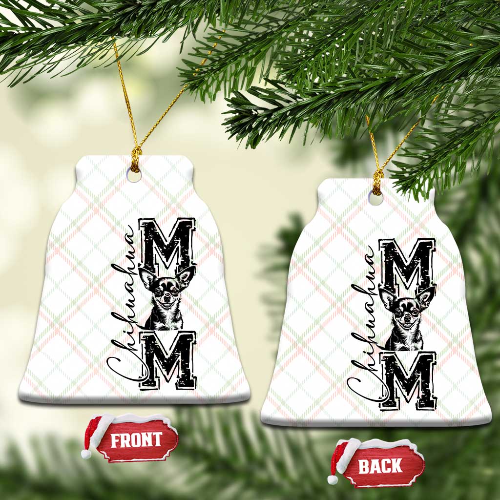 Chihuahua Mom Gift Ceramic Ornament Mothers Day Dog Lover TS12 Print Your Wear