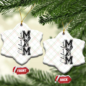 Chihuahua Mom Gift Ceramic Ornament Mothers Day Dog Lover TS12 Print Your Wear
