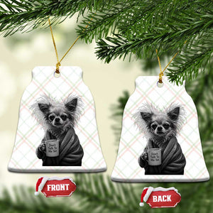 Funny Chihuahua Coffee Lover Ceramic Ornament Do Not Talk To Me Yet TS12 Print Your Wear